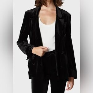 NWT Blank NYC Velvet Blazer, Size M